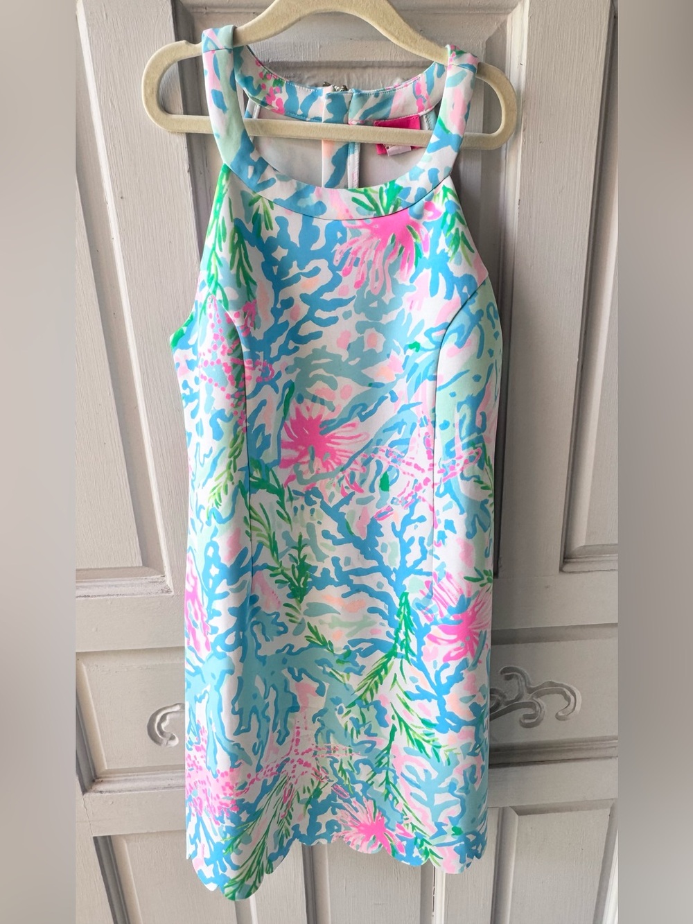Lilly Pulitzer Dress (Girls Size 14/ Women’s 00) in Pink, Blue, Green, White